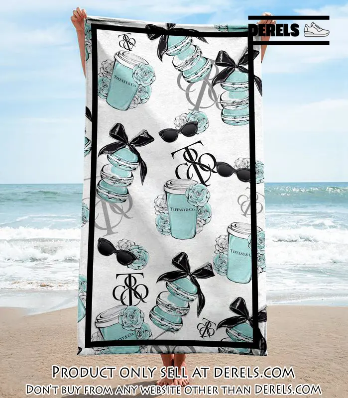 Tiffany & co. beach towel luxury brand hot trending summer  bt00344 dr2409185